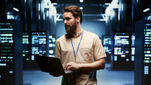 Dell rack servers installed in African data center